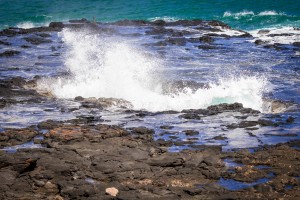 Spouting Horn Blowhole   Kauai Hawaii 0527